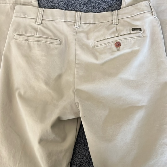 Izod Mens Slim Fit Khakis Size 32x32 - Picture 6 of 7